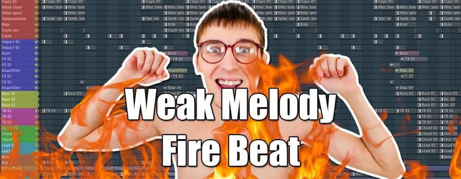 Making A Fire Beat With A Weak Melody In 10 Minutes