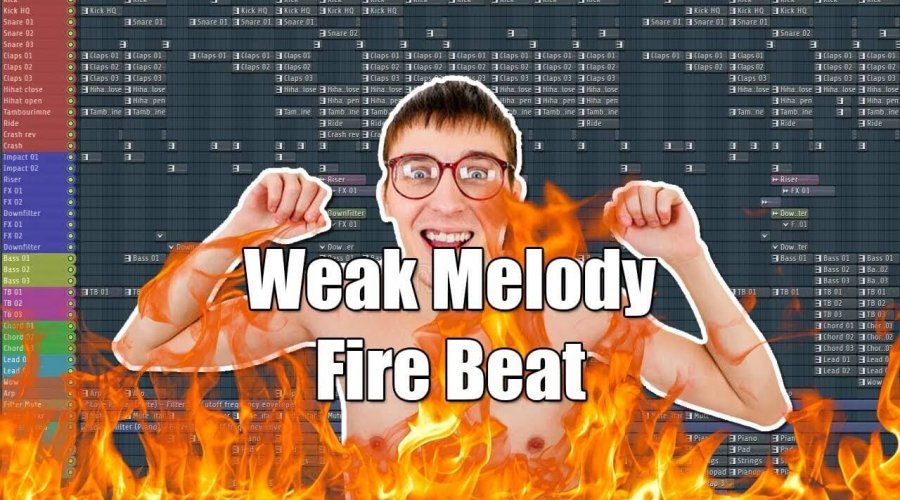 Making A Fire Beat With A Weak Melody In 10 Minutes